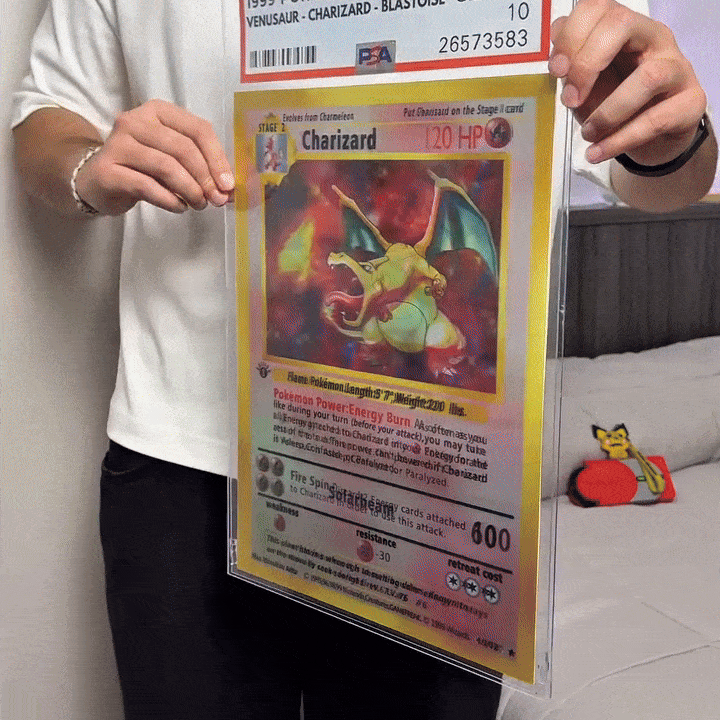 Arte Pokémon con Ilusión Óptica (Lenticular)