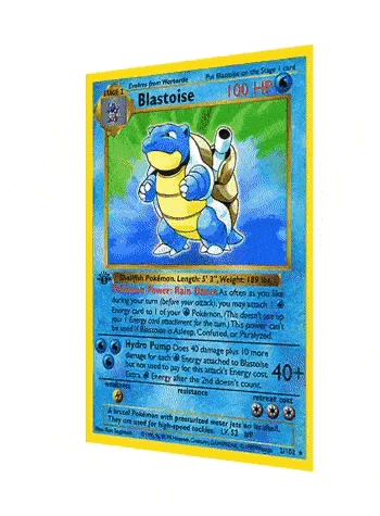 Arte Pokémon con Ilusión Óptica (Lenticular)